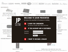 Tablet Screenshot of jisonprodukter.se